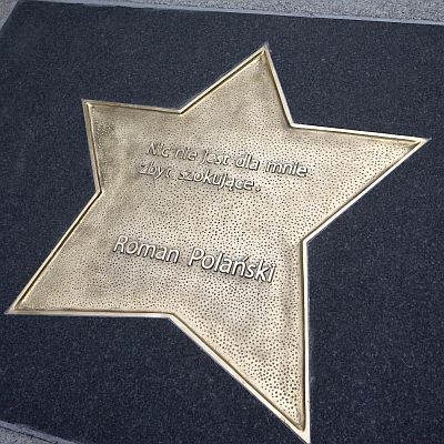 На звездата на Полански в Алеята на славата пише: ”За мен нищо не е особено шокиращо”