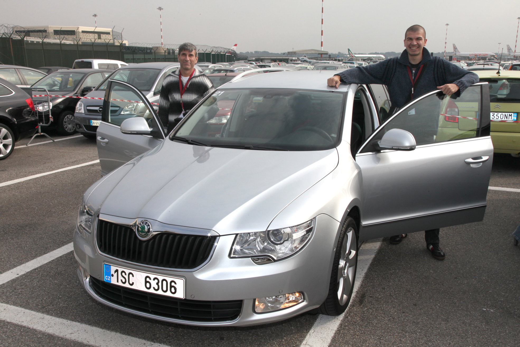 Skoda проведе първия международен тест на Superb Combi