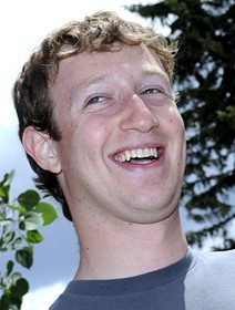 Марк Зукерберг (основателят на Фейсбук)