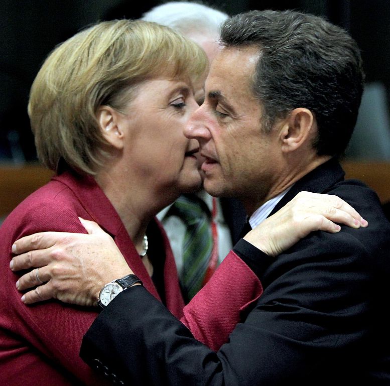 Съдбите на Ангела Меркел и Никола Саркози вече са свързани