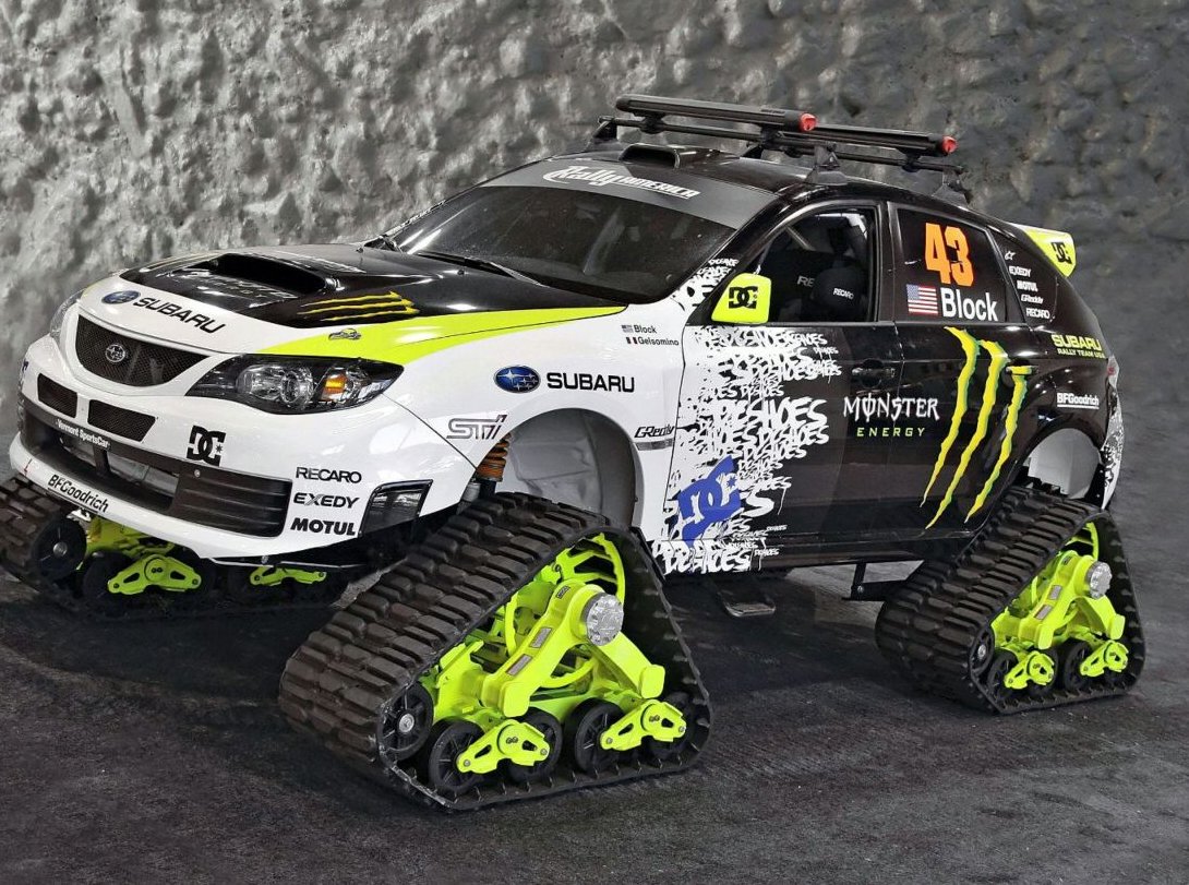 Версия на Subaru WRX STi, пригодена за сняг