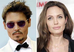 Анджелина Джоли и Джони Деп най-сетне заедно на екран