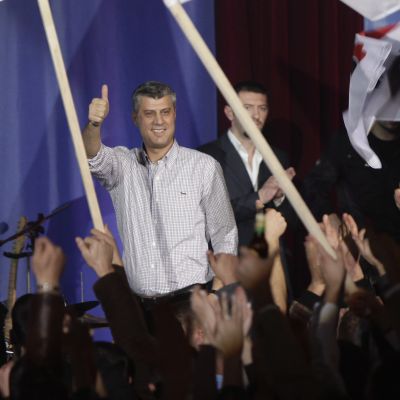 Партията на Хашим Тачи печели изборите в Косово