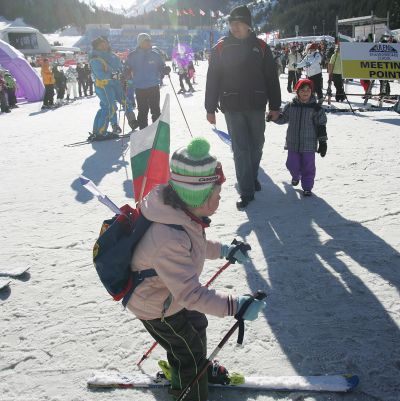 На ски  - от средата на декември