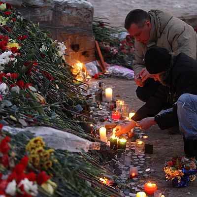 Ден на национален траур е обявен днес в Русия в памет на загиналите