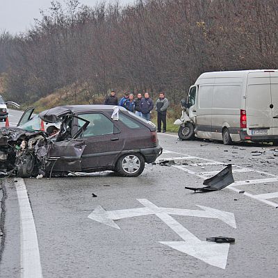 Мъж загина в катастрофа, затворила Хаинбоаз