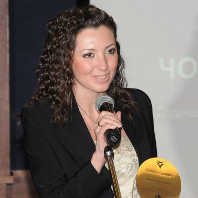 Архитект Калина Пaвлова със сперциалната награда за изключителна гражданска смелост