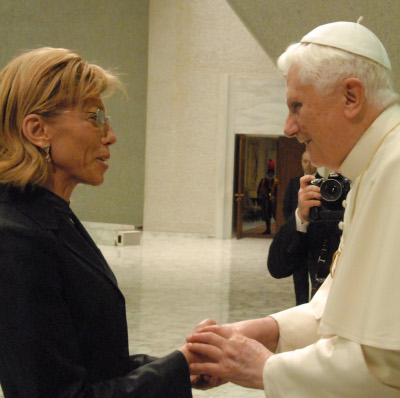 външният министър Румяна Желева беше на аудиенция при Папа Бенедикт XVI във Ватикана