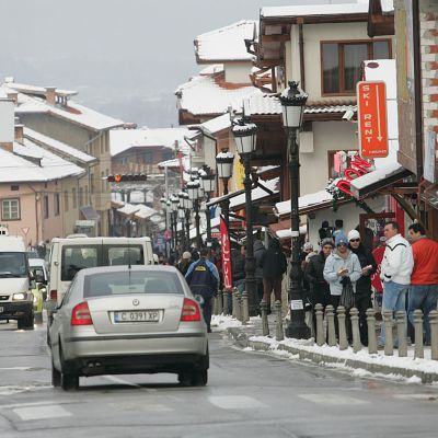 Ски курортът Банско разчита много на гръцките туристи