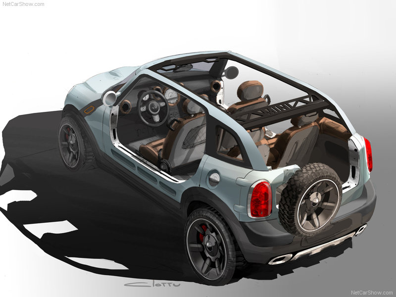 Mini представи снимки на новия си SUV-концепт