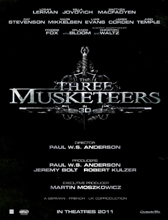 Подробности около 3D продукцията “Тримата мускетари”