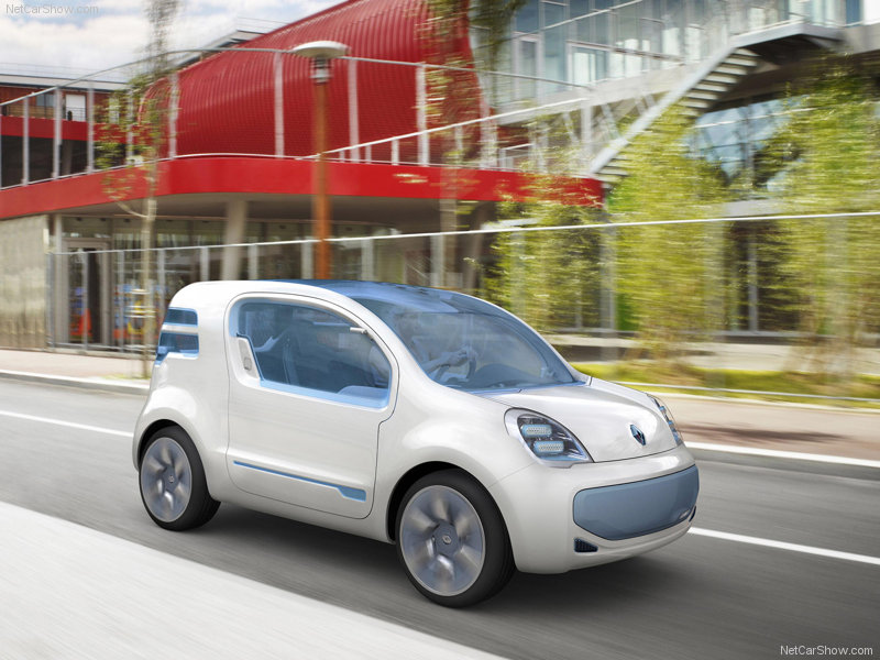 Към средата на годината Рено ще пусне в продажба електрическа версия Renault Kangoo ZE Concept