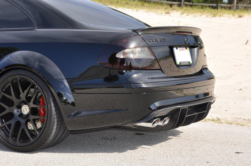 Mercedes CLK 63 Black Series с 10 коня повече