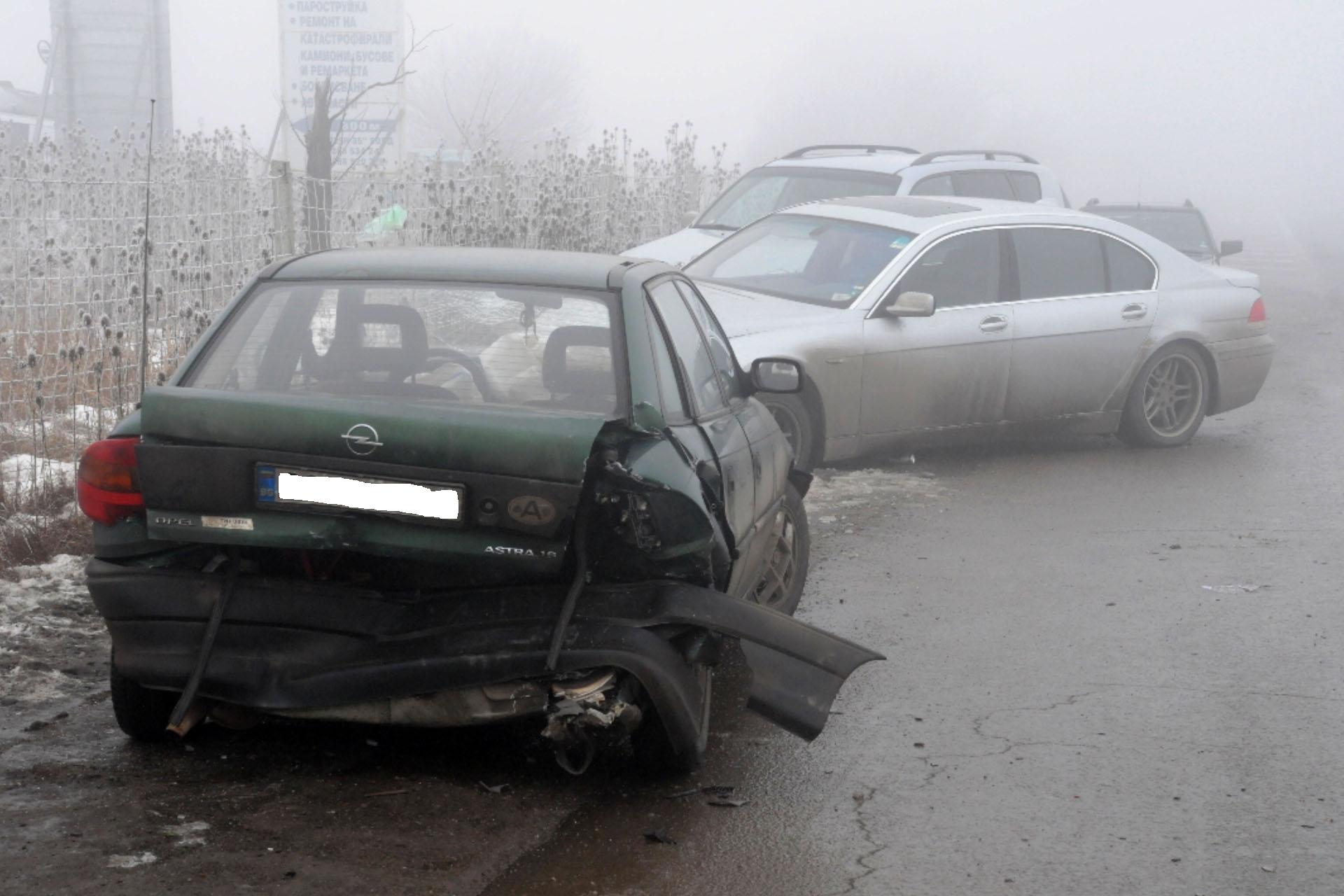 Верижната катастрофа стана близо до Нови хан