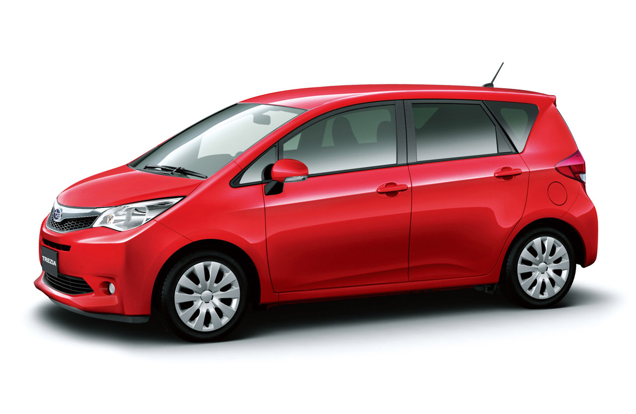 Subaru Trezia на европейския пазар от пролетта