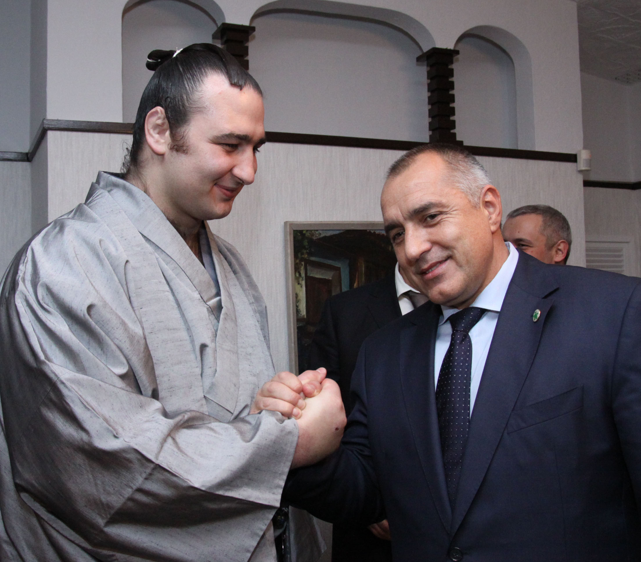 Премиерът Борисов се срещна и с Калоян Махлянов - Котоошу