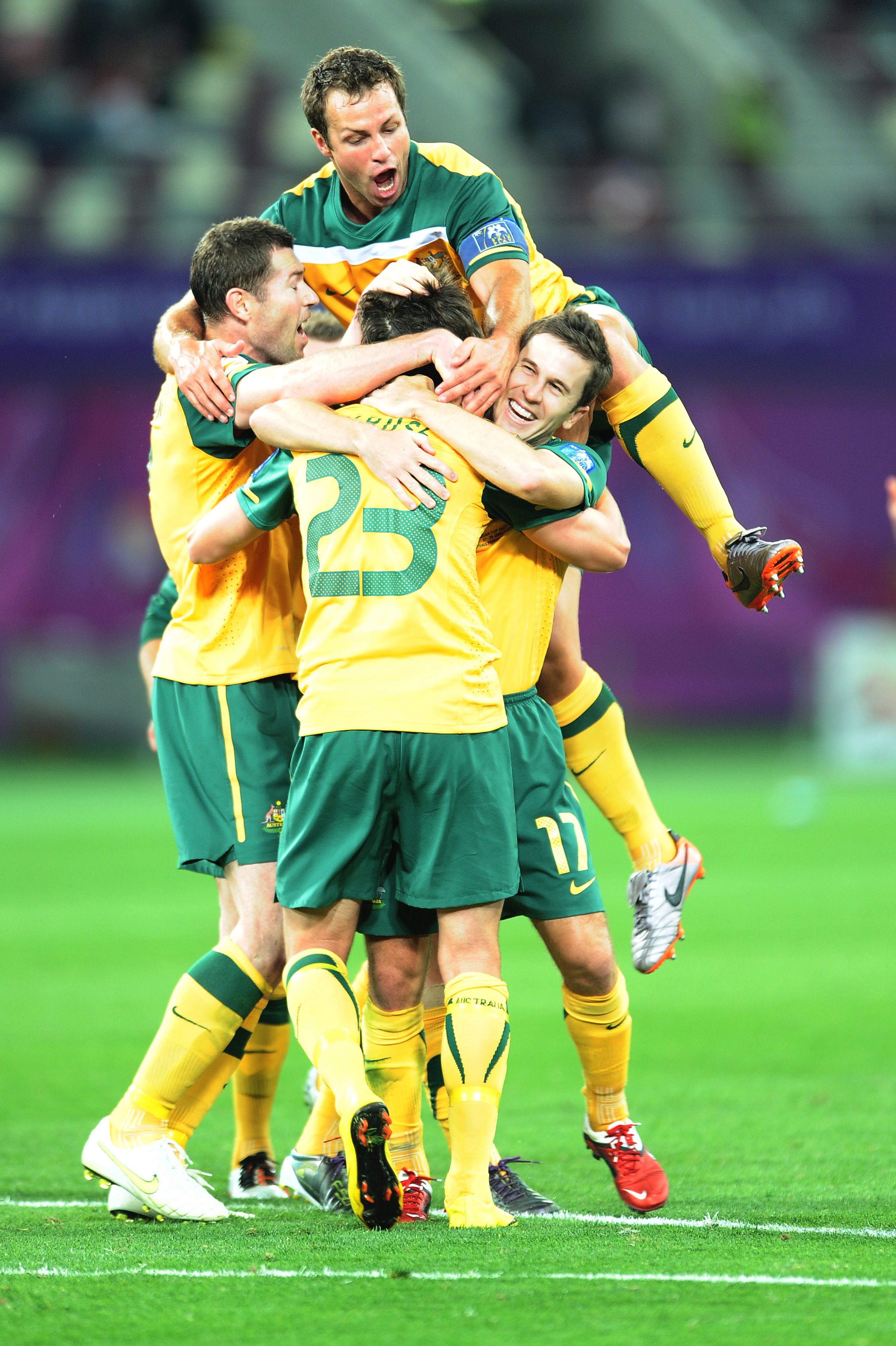 Австралия се класира за следващата фаза на квалификациите за Мондиал 2014
