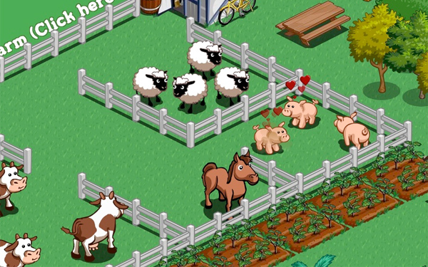 Farmville е една от най-популярните игри на Zynga