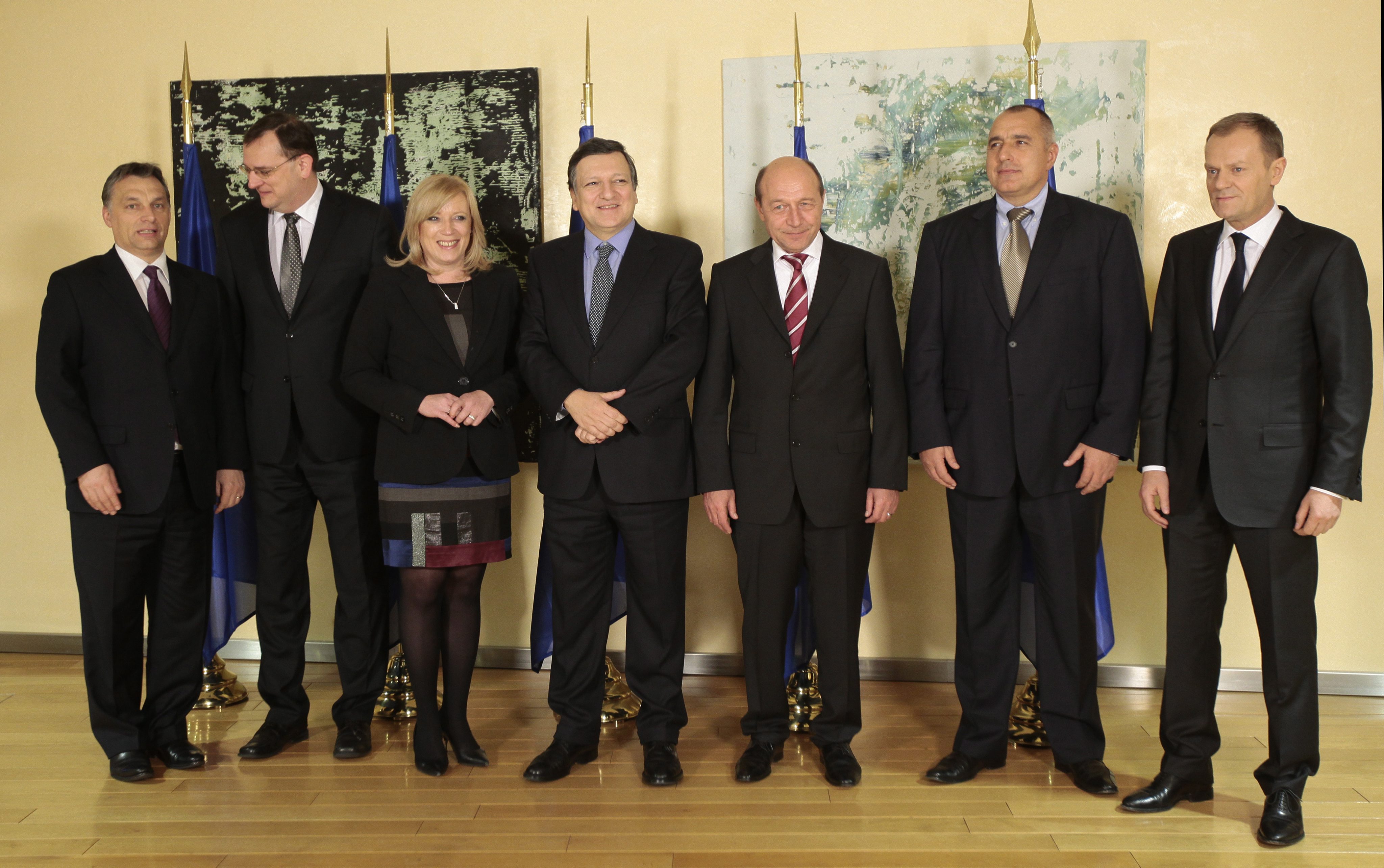 Жозе Барозу и лидерите на 6 източноевропейски страни обсъдиха новия проект