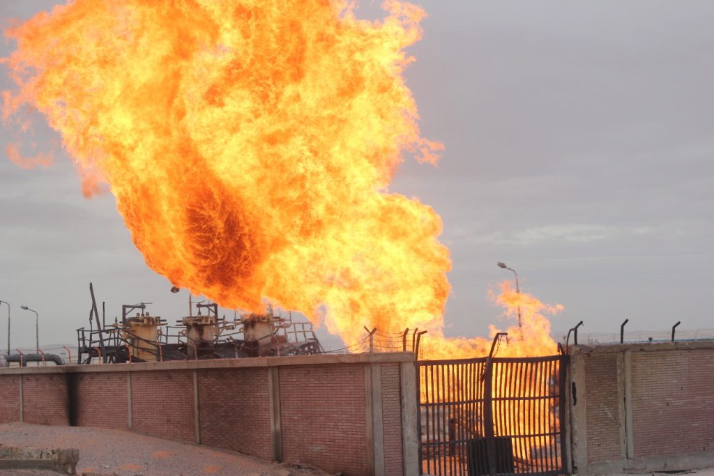 Взривиха газопровод в Египет