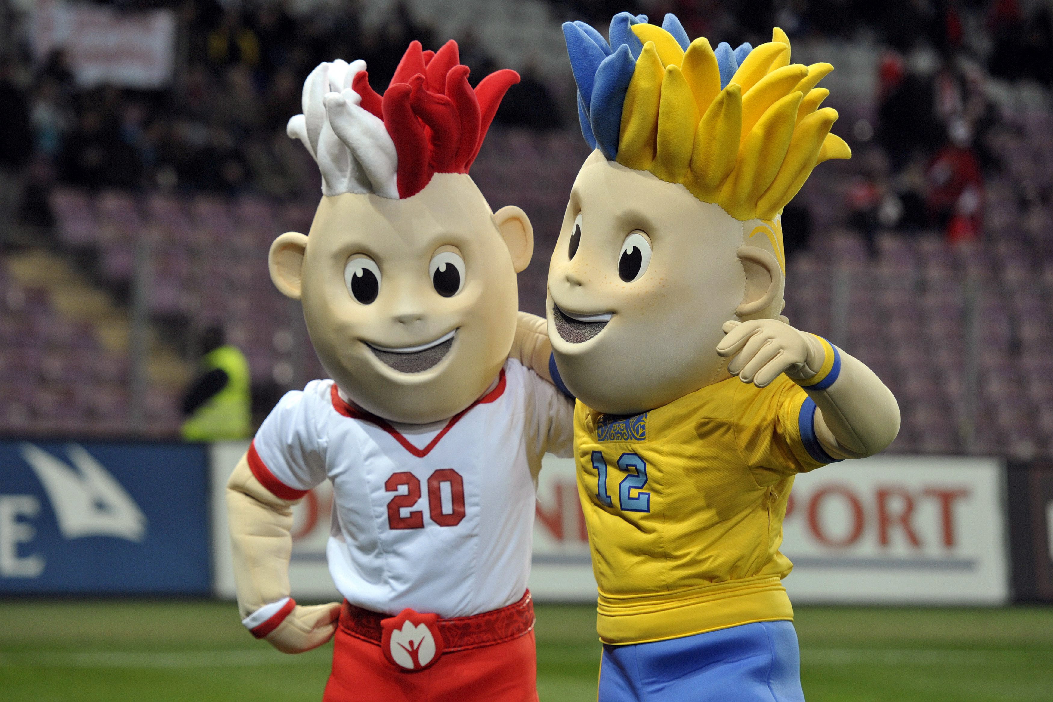 Талисманите на Евро 2012