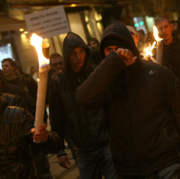 Легионери маршируваха в центъра на София