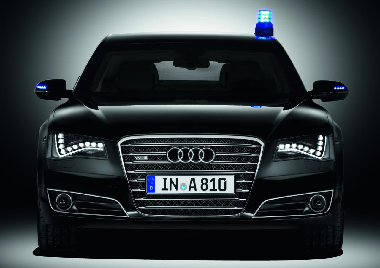 Audi бронира лимузината си A8 L