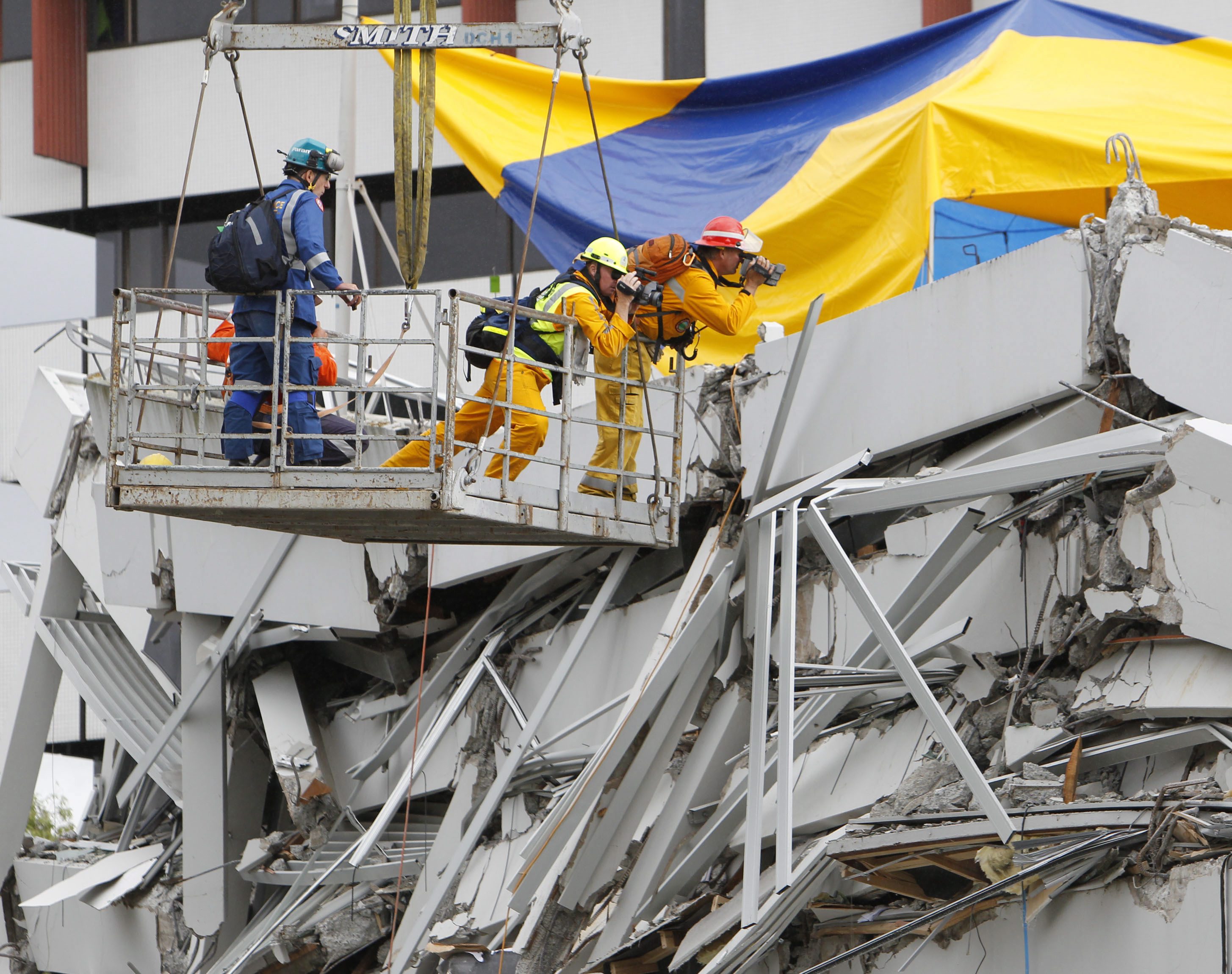 При земетресението в Нова Зеландия през февруари 2011 г. загинаха 185 души