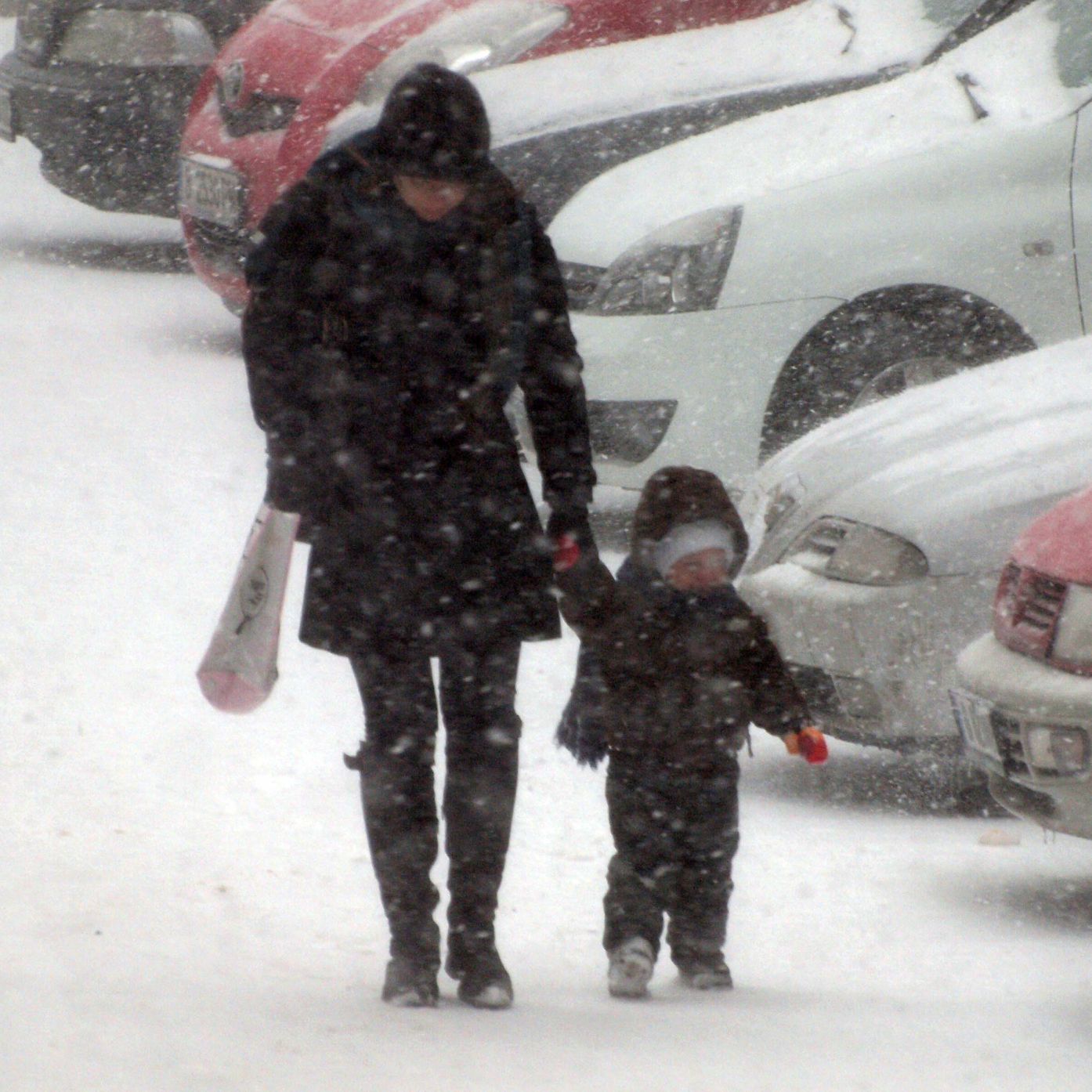 Силен вятър и сняг във Варна, селища без ток и вода