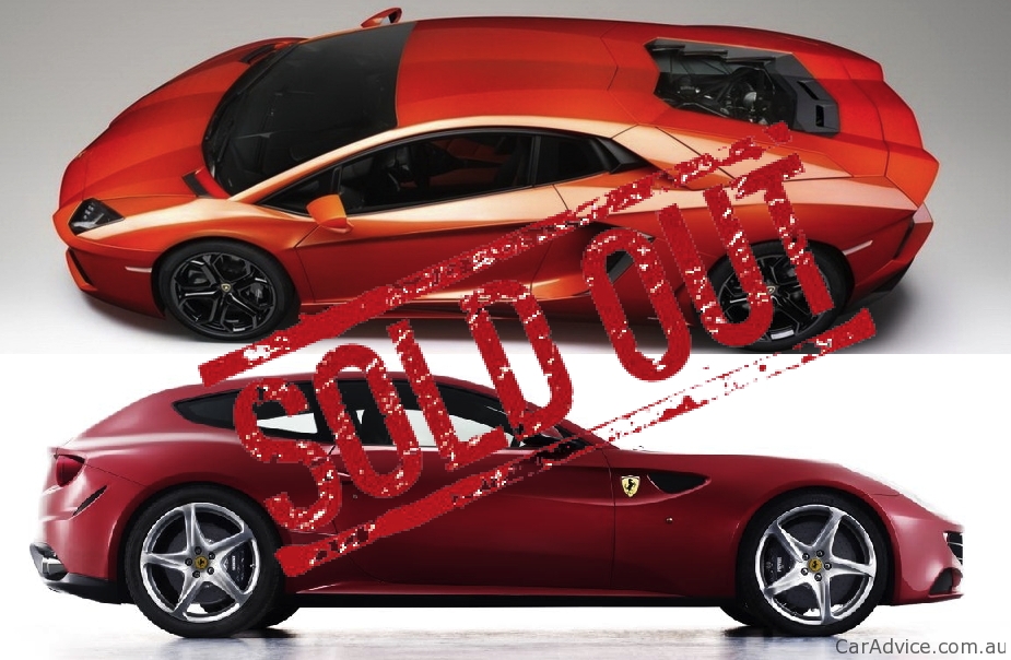 Разпродадоха Ferrari FF и Lambo Aventador за година напред