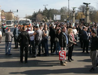 Преди 2 седмици граждани блокираха Орлов мост в протест срещу цените на горивата