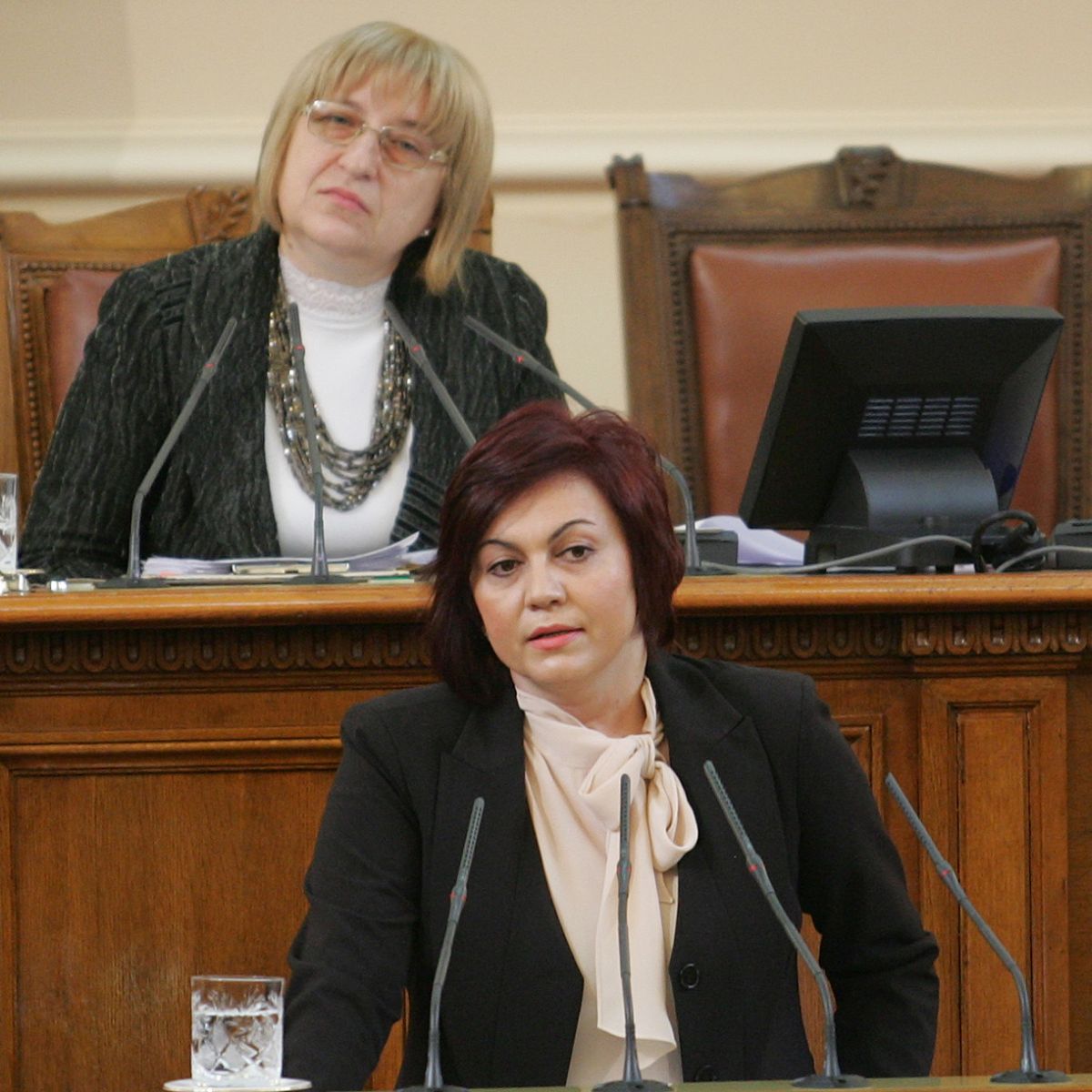 В Народното събрание Корнелия Нинова и Цецка Цачева често са спорили