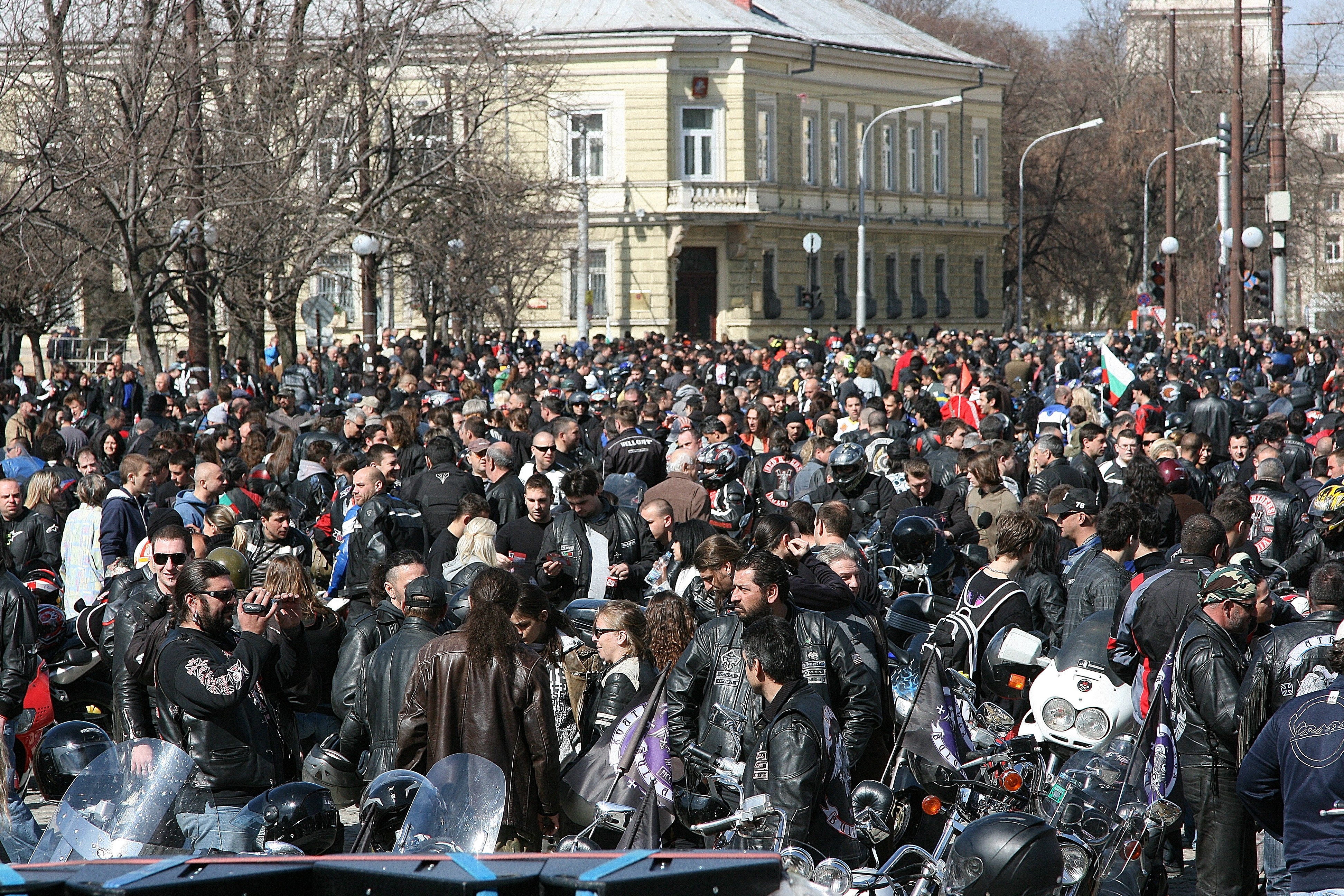 3000 рокери блокираха движението в София