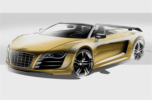 Пускат открито Audi R8 GT Spyder