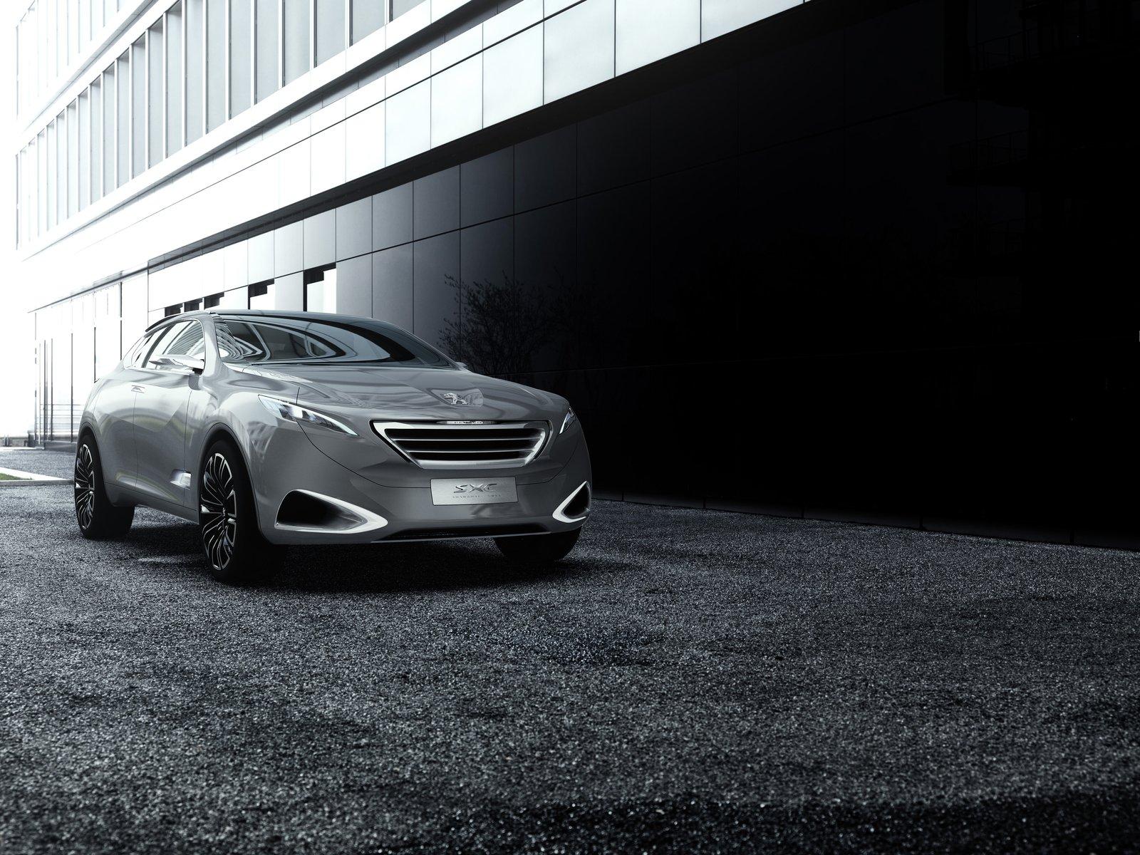 Peugeot с Cross концепция  в Шанхай