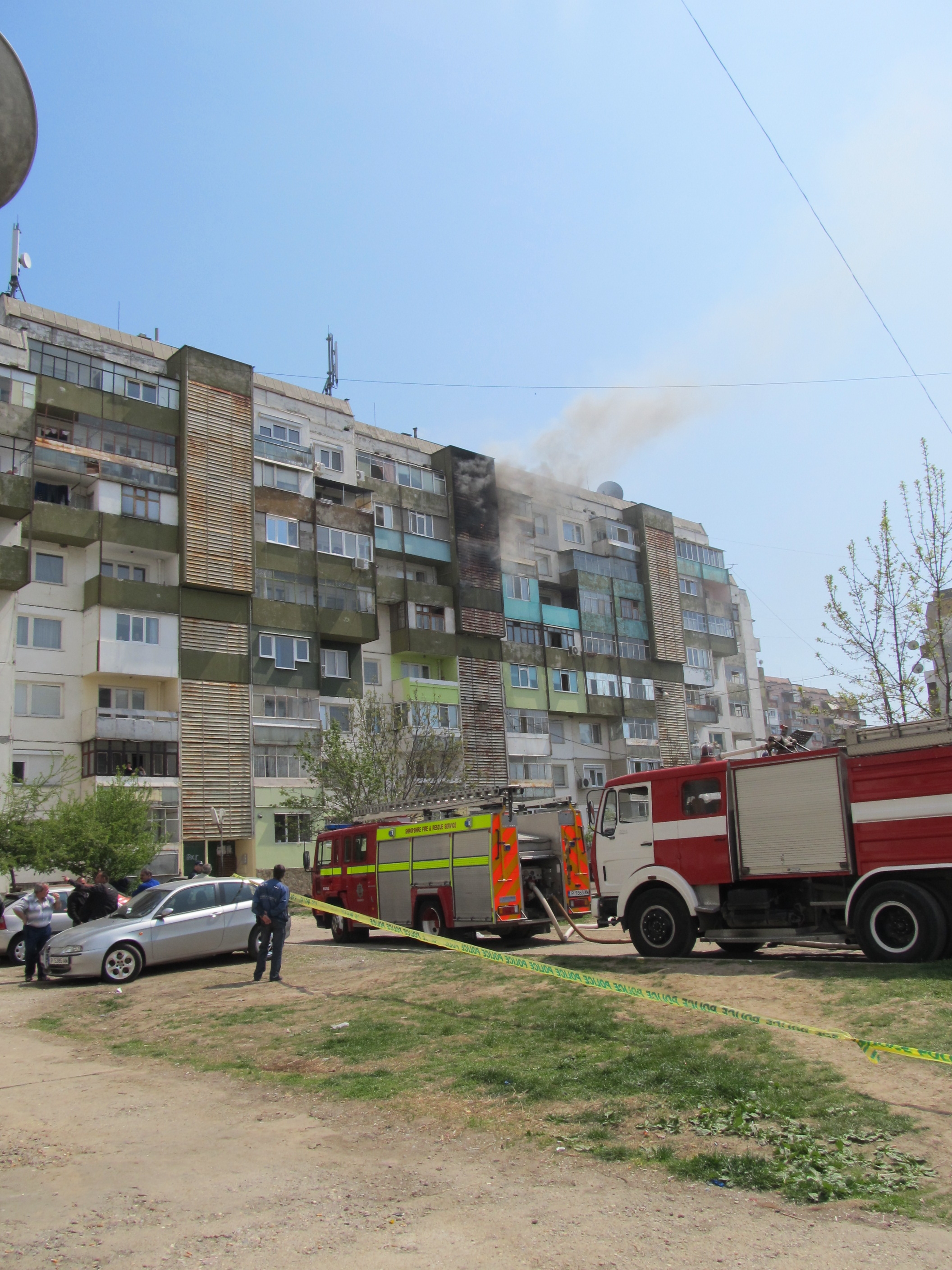 Жена обезобразена след пожар на газова инсталация