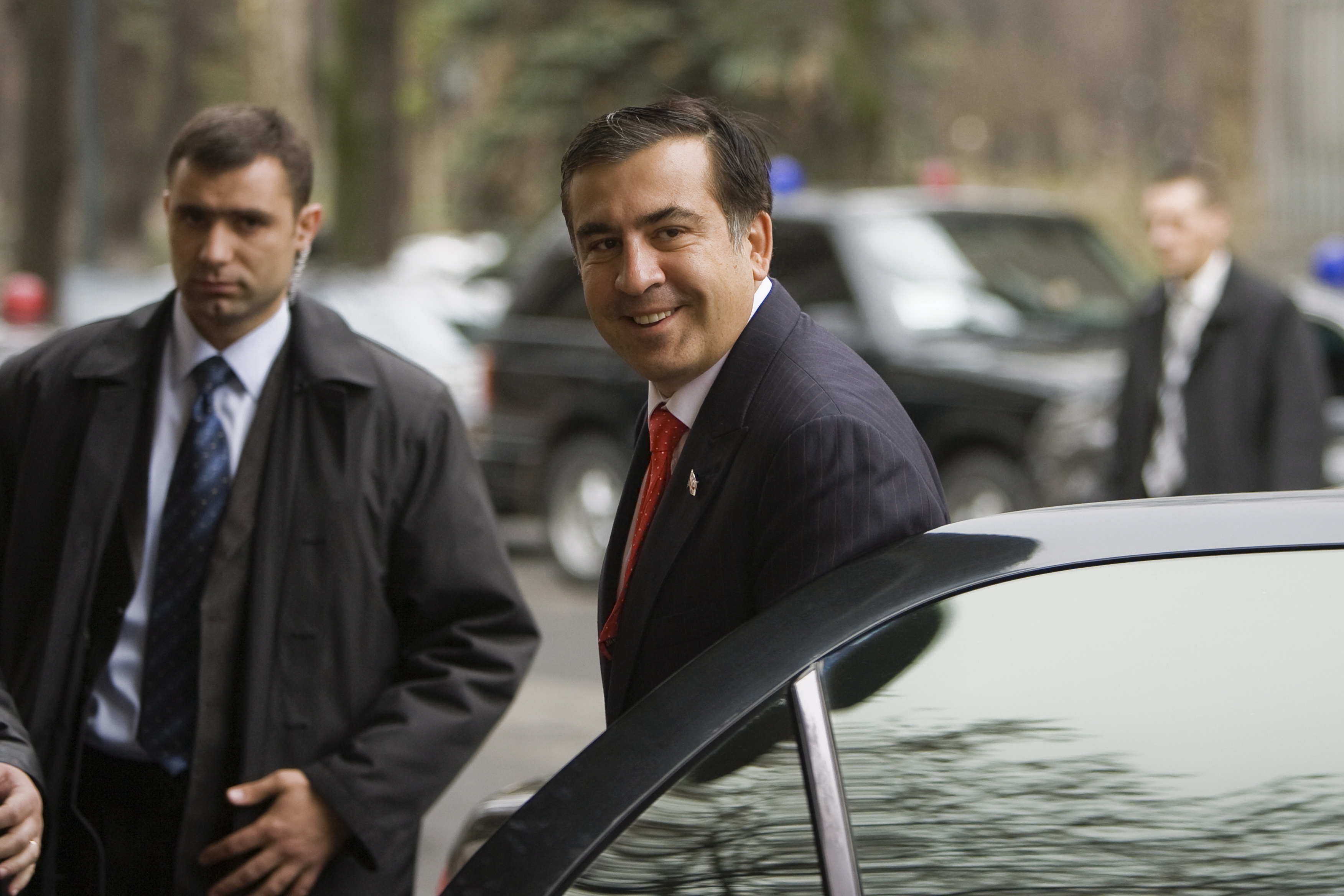 Михаил Саакашвили е бивш президент на Грузия