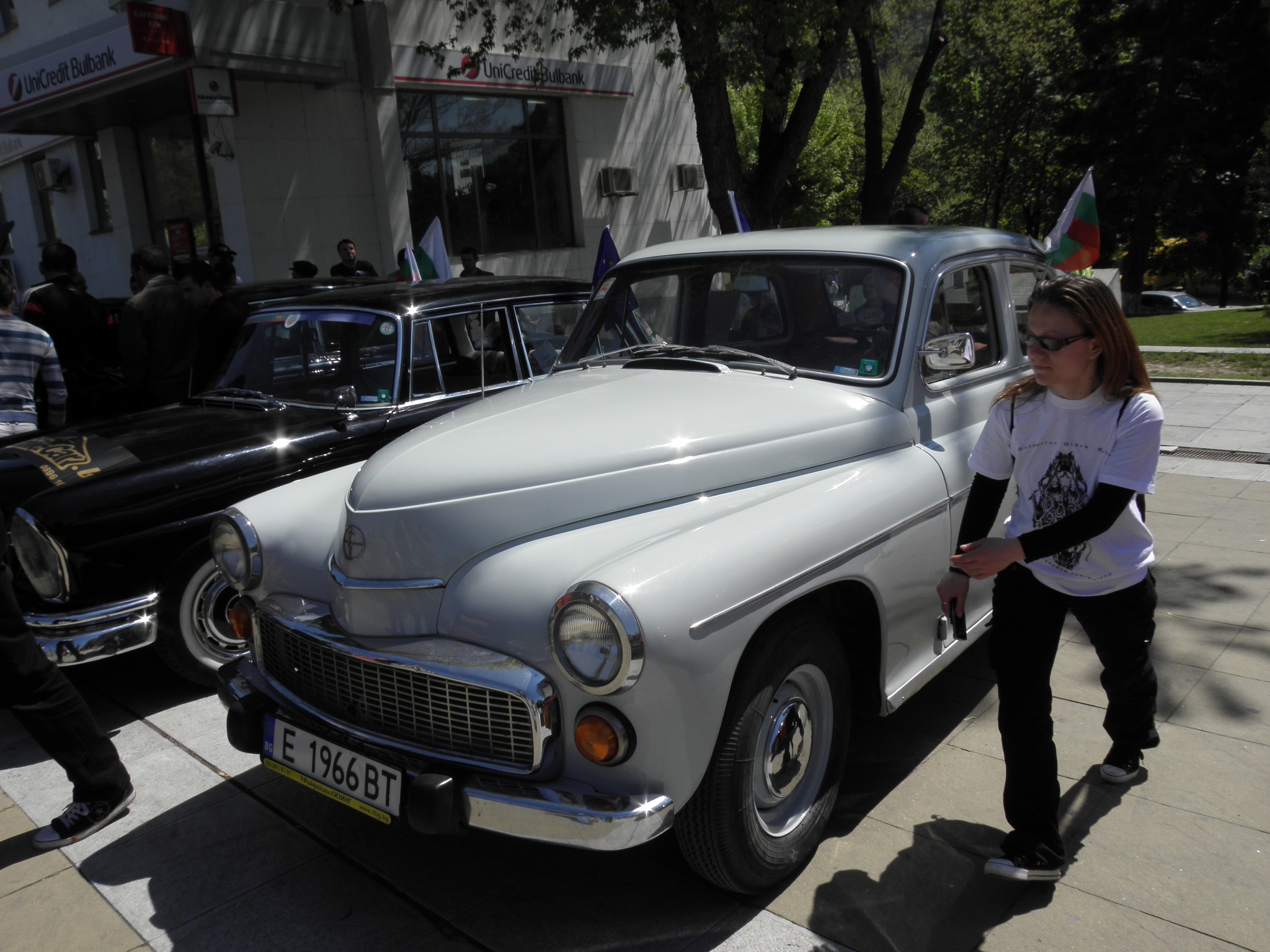”Ягуар” от 1955 взе купата на ретро-парада в Благоевград - видео