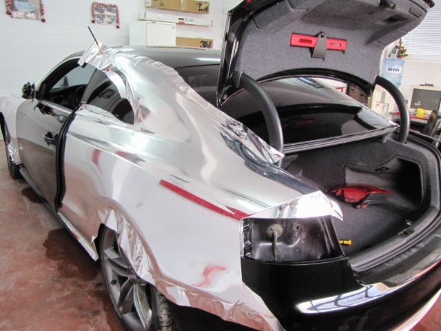 Поредният BG тунинг - хромиран Audi S5