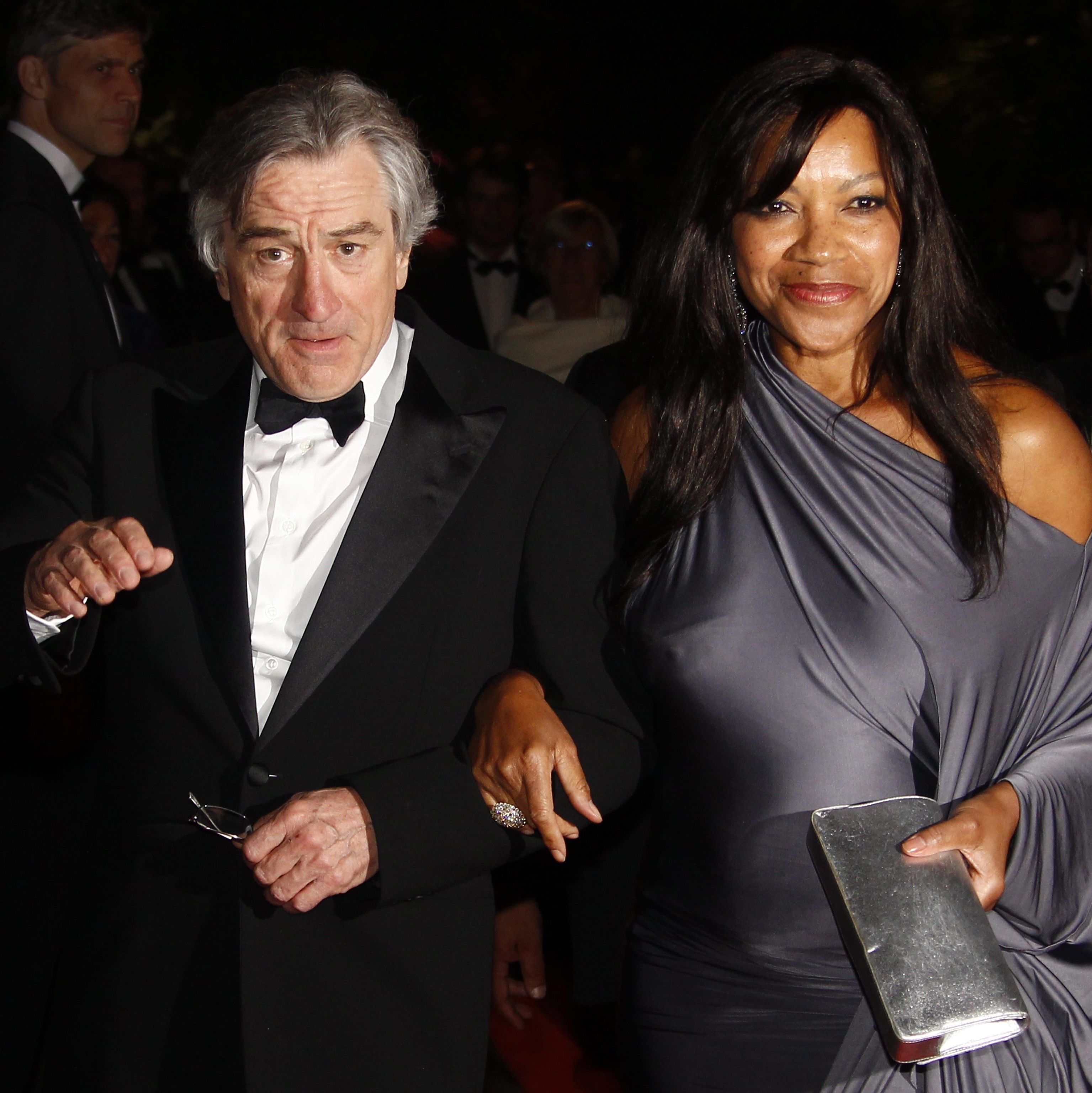Председателят на журито Робърт де Ниро със съпругата си Грейс Хайтауър