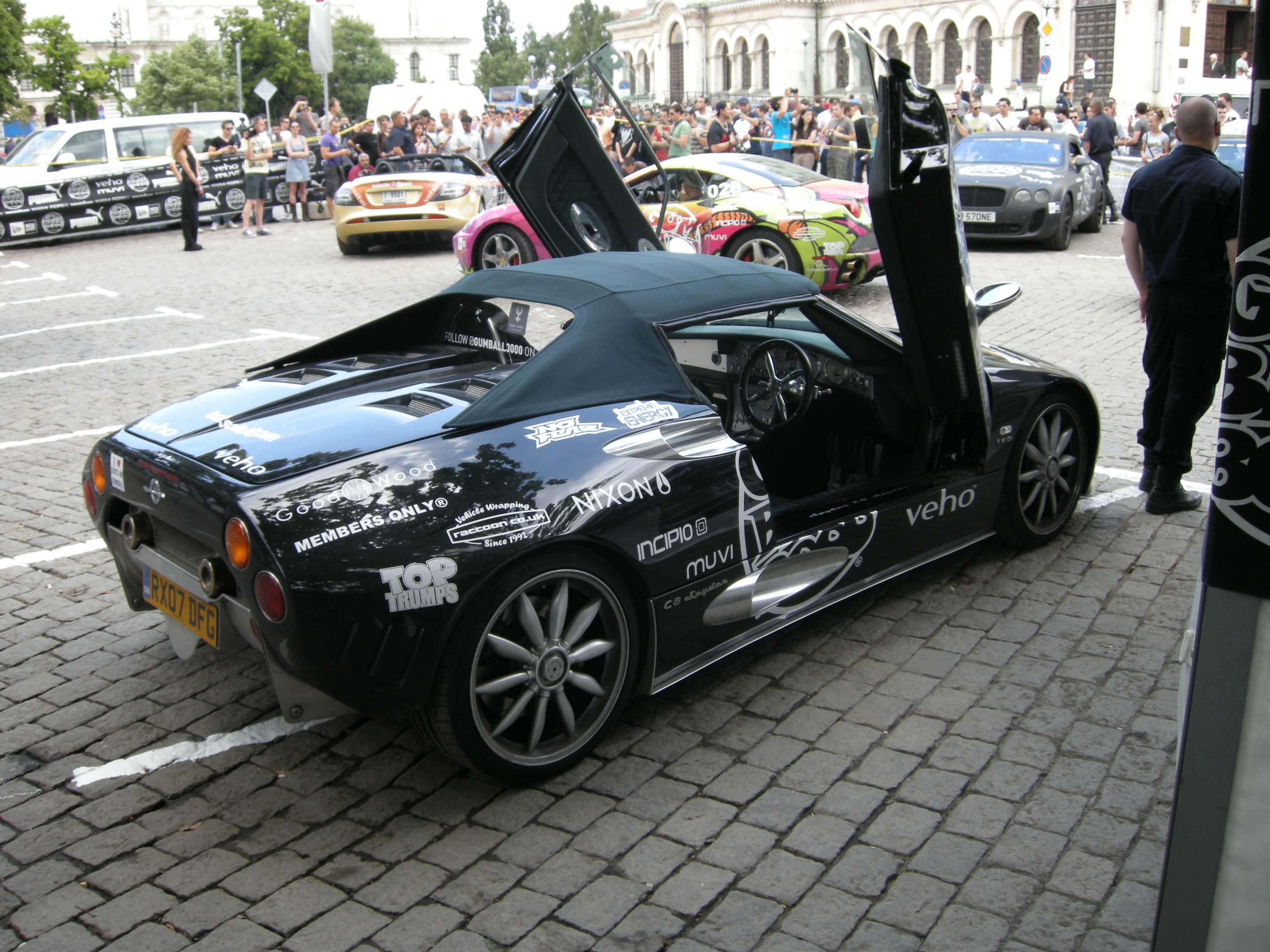 Gumball 3000 мина през София