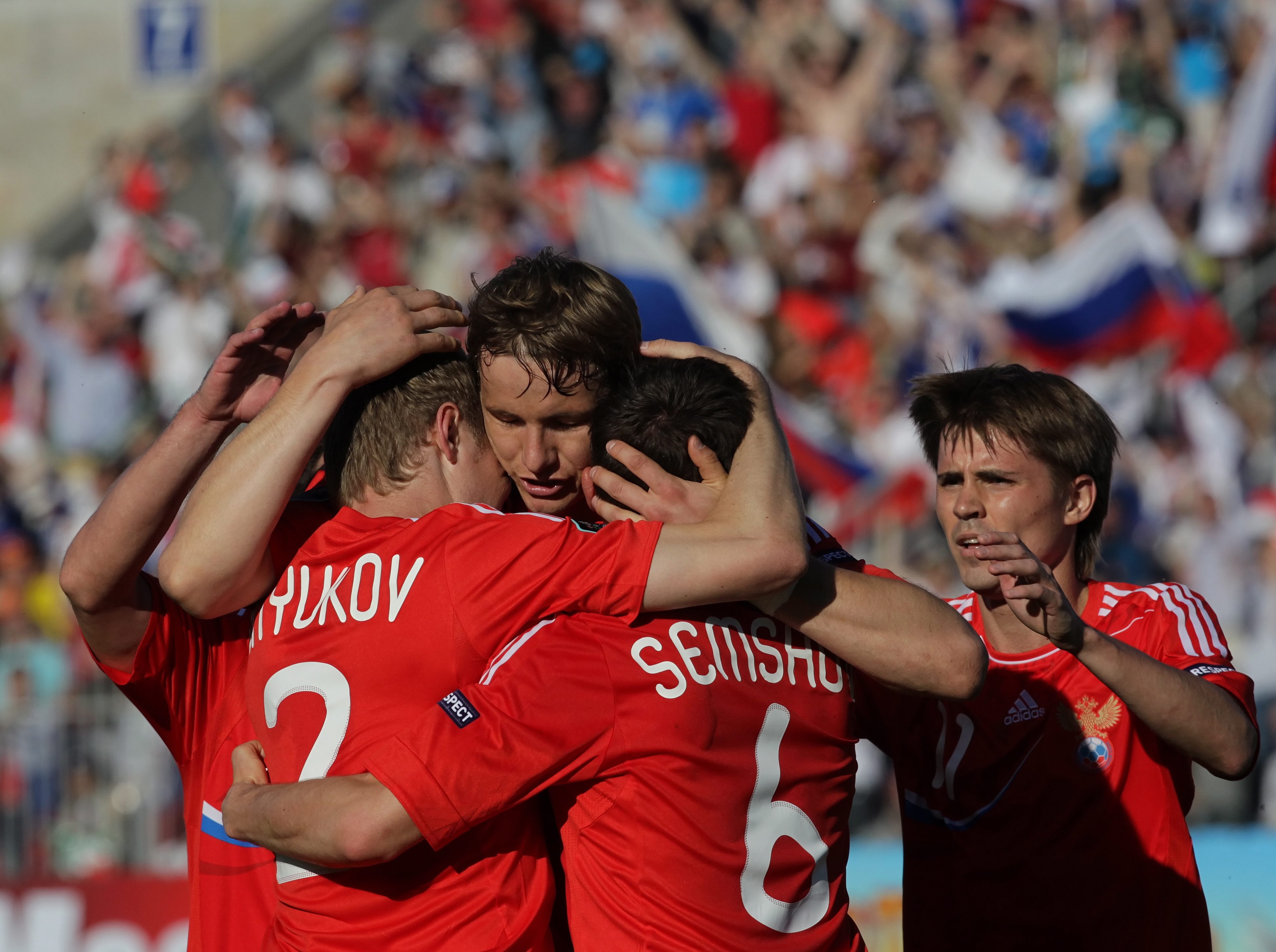 Националния отбор на Русия победи Армения с 3:1