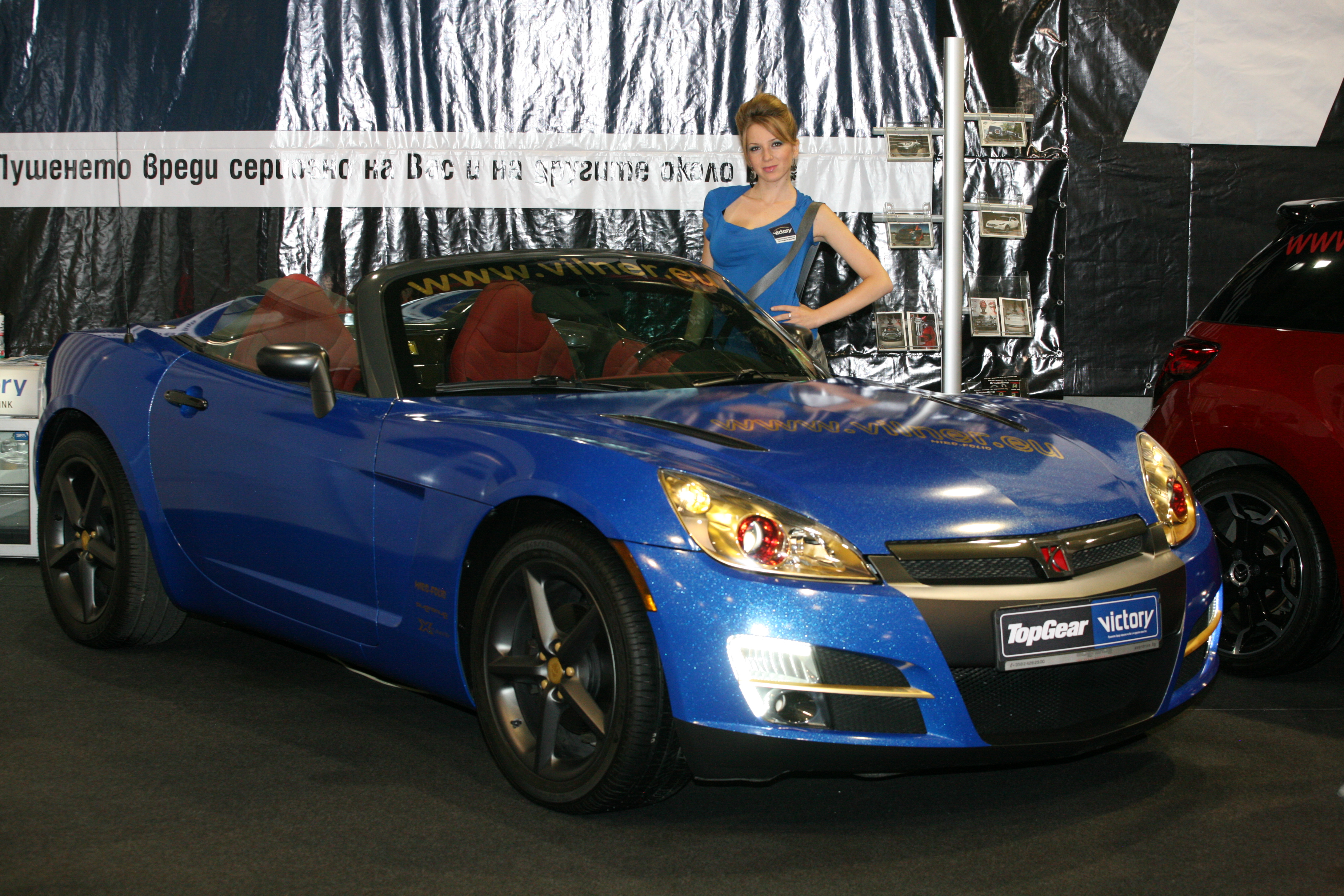 Руснаци купиха Saturn Sky, доработен от Vilner - видео