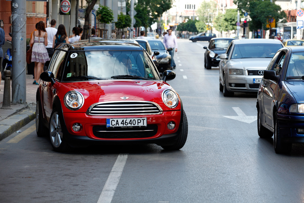 С Mini през града