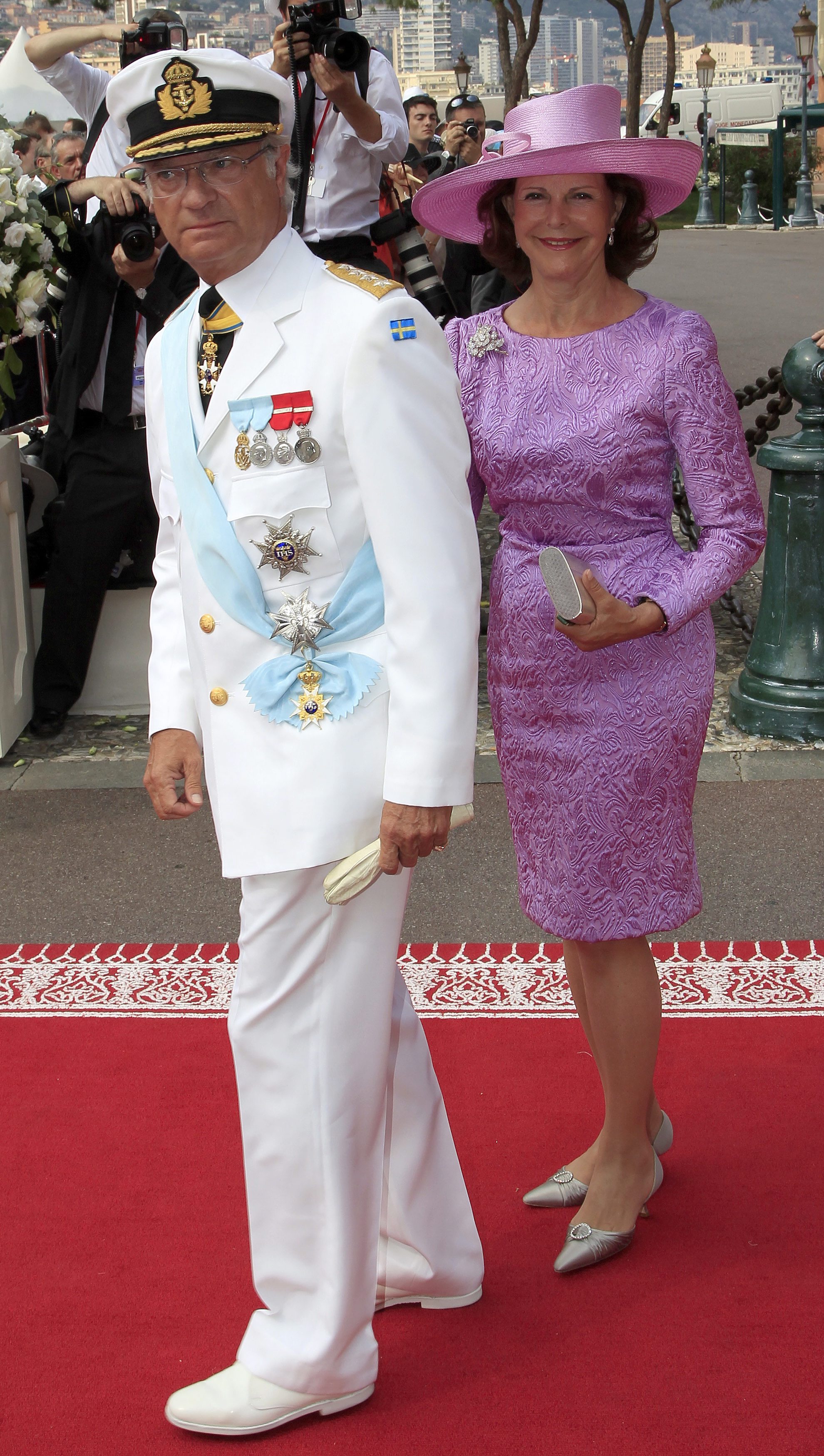 Крал Карл XVI Густав и кралица Силвия на Швеция