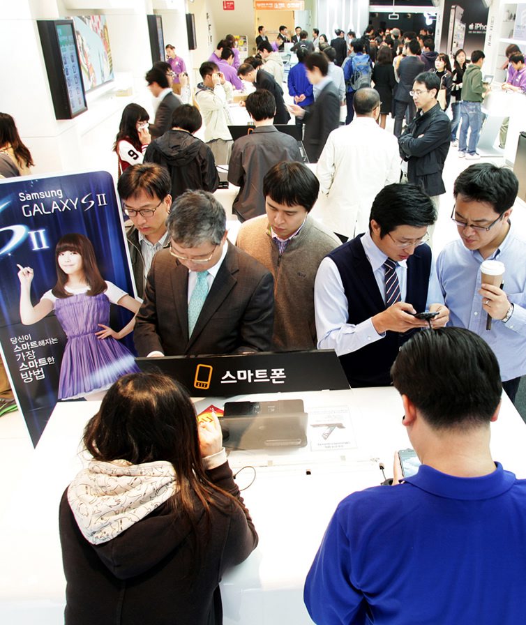 Всеки десети южнокореец ползва Galaxy S II