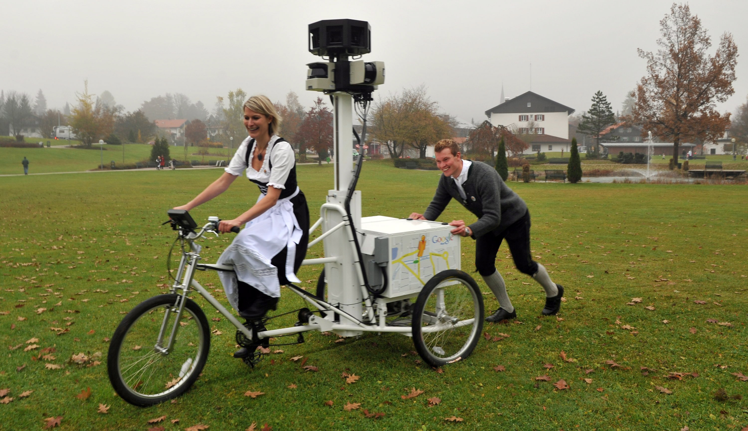 Белгия вече е триизмерна в Google