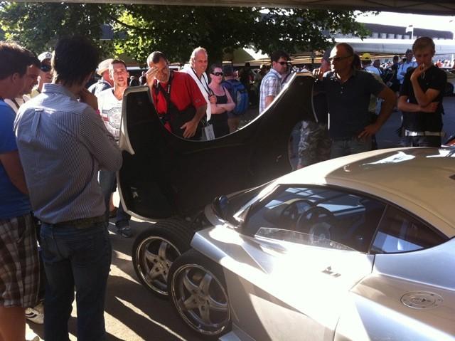 Covini C6W бе първият шестколесен в Goodwood