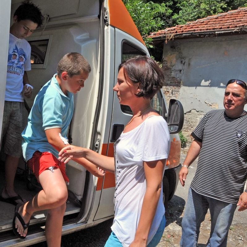 На 11 юли в Бургаската болница бяха приети 39 деца от Русия и Украйна