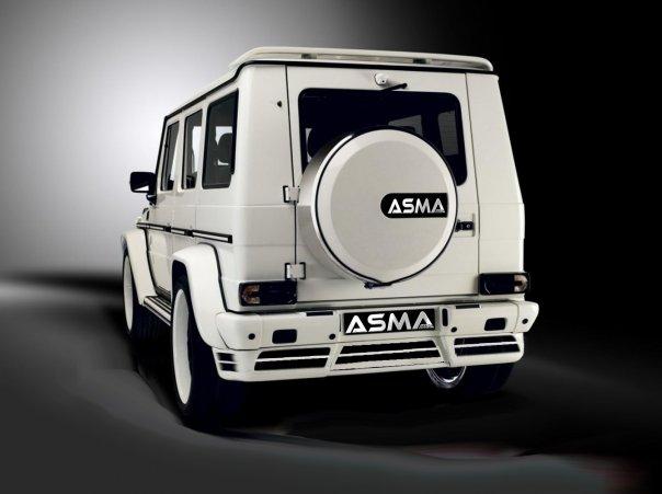 ASMA с многоцветен Mercedes G-Class